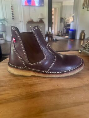 Danish Duckfeet Roskilde boots Size 44 US 11 leather used like new